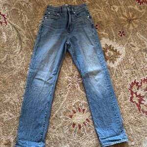 Madewell Classic Blue Denim Jeans